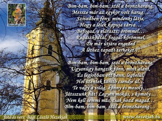 Verses Képeslapküldõ - Bagi László Hezekiah